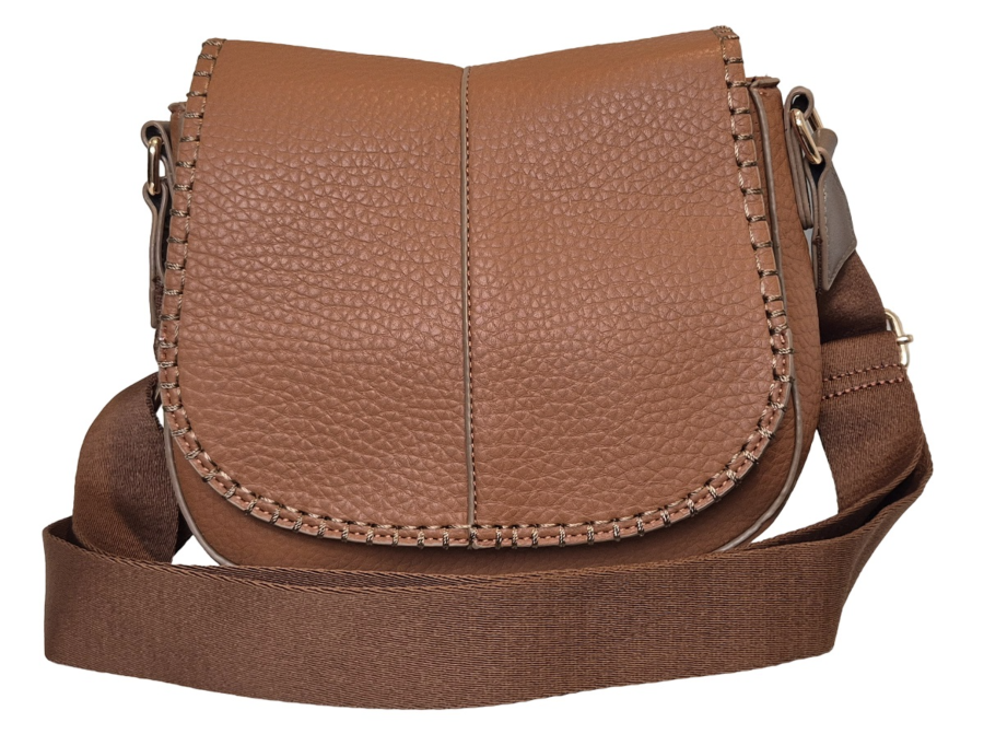 Tan Charlie Cross Body Bag